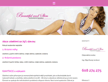 Tablet Screenshot of beautyslim.cz